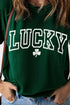 'Lucky Clover' Printed T-Shirt - Celes Fashion